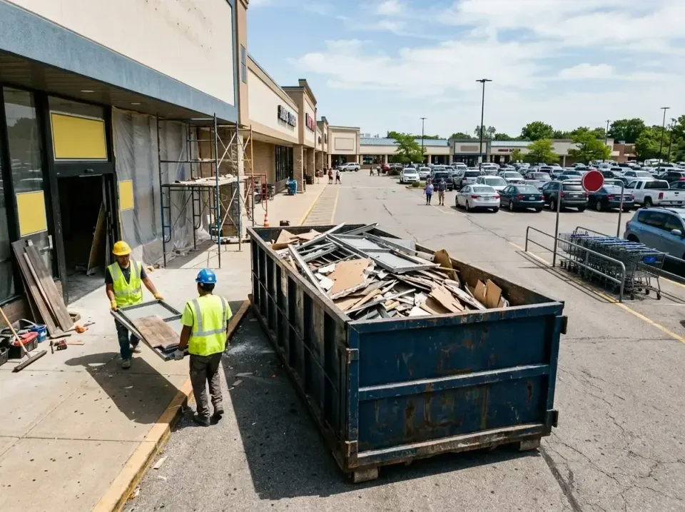 retail-store-renovation-debris-003 — frequently asked questions, Roll-off Dumpster Rentals in Harrison, MI